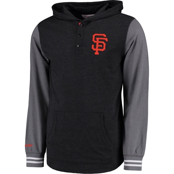 Mitchell & Ness Other - Mitchell & Ness Mid Season Hoodie Tee NWT